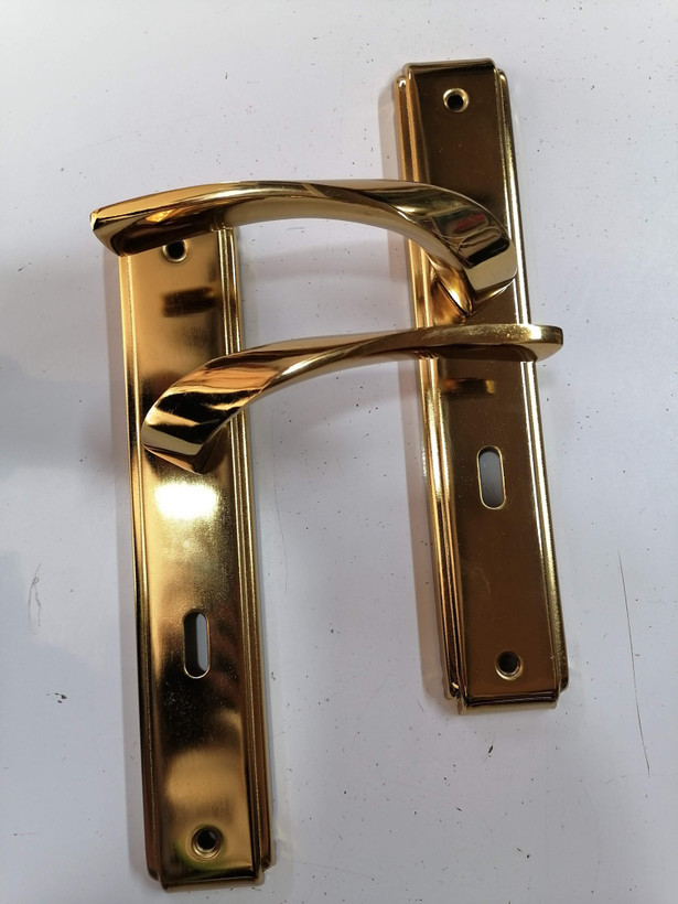 دستگیره پلاک طلایی کد V1100 کلیدی