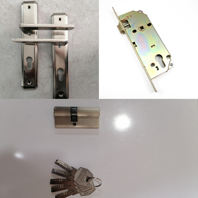 ست کامل دستگیره سوییچی کد 26 کروم مات