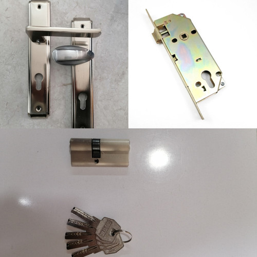 ست کامل دستگیره آپارتمانی کد 26 کروم مات