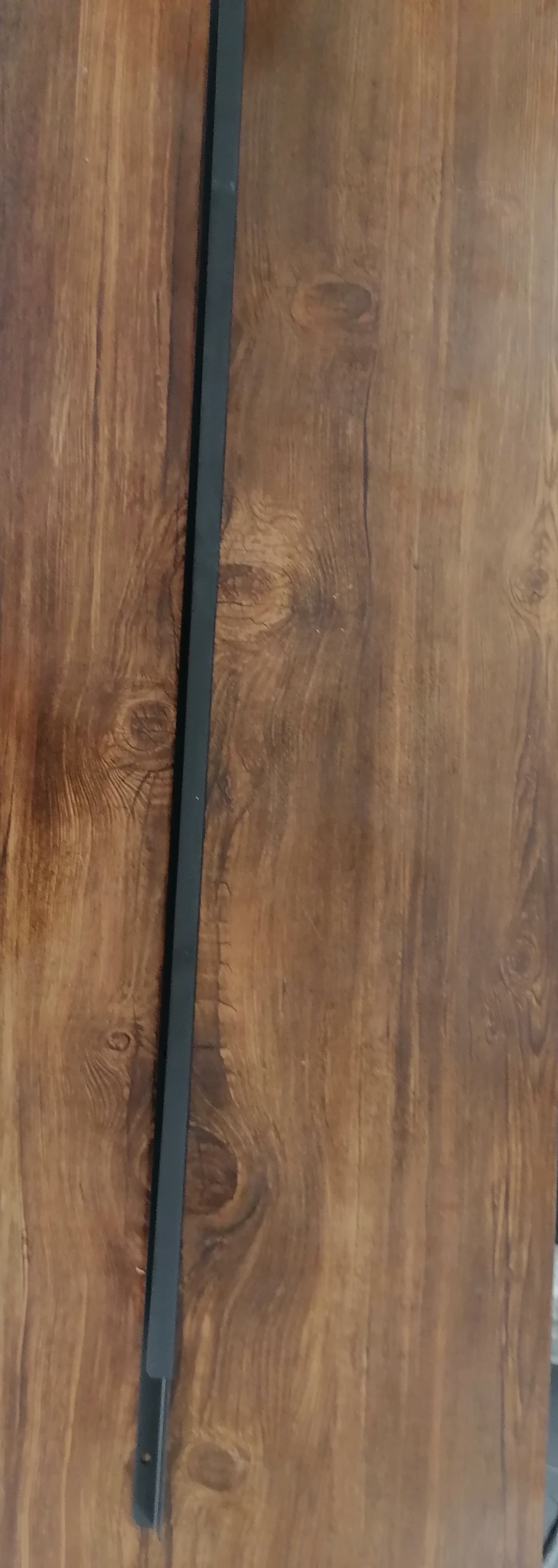 دستگیره کابینت متری مدل تاپ ساید سایز 100 مشکی